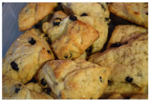 Read more about the article Two Kinds of Scones: Lemon Blueberry Cheesecake and Lemon Poppyseed Scones