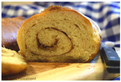 Read more about the article Baking Bread: Cinnamon Swirl Bread